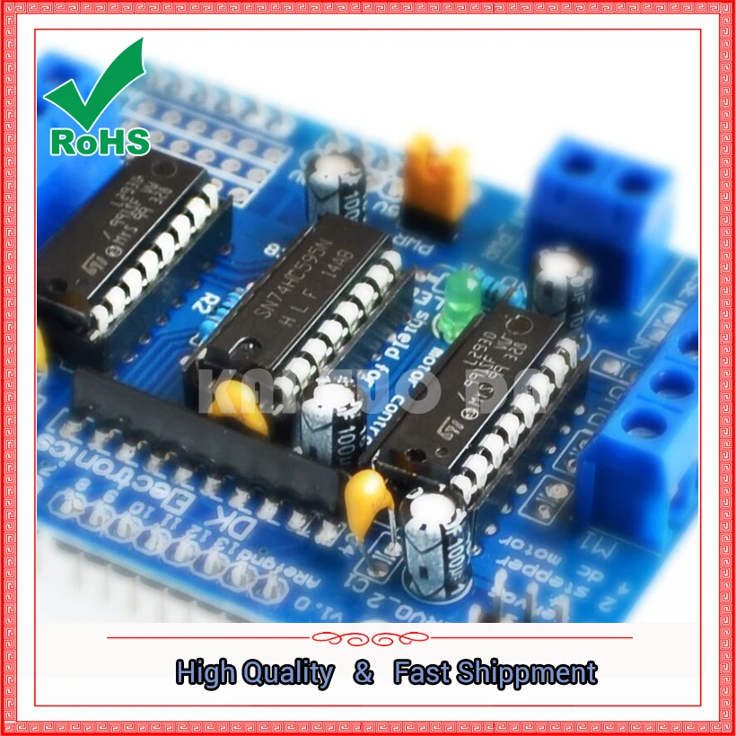 Плата модуля управления двигателем L293D|board module|motor shieldboard motor |