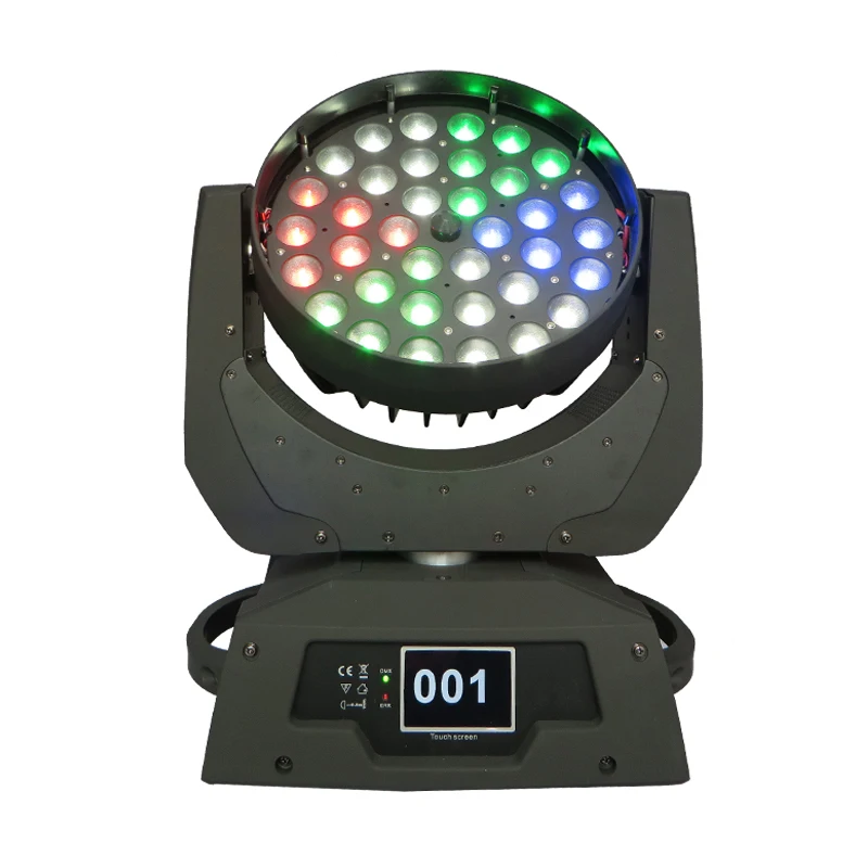 

36*10 Вт zoom led moving wash shape contorl light для дискотеки свадьбы события ночного клуба