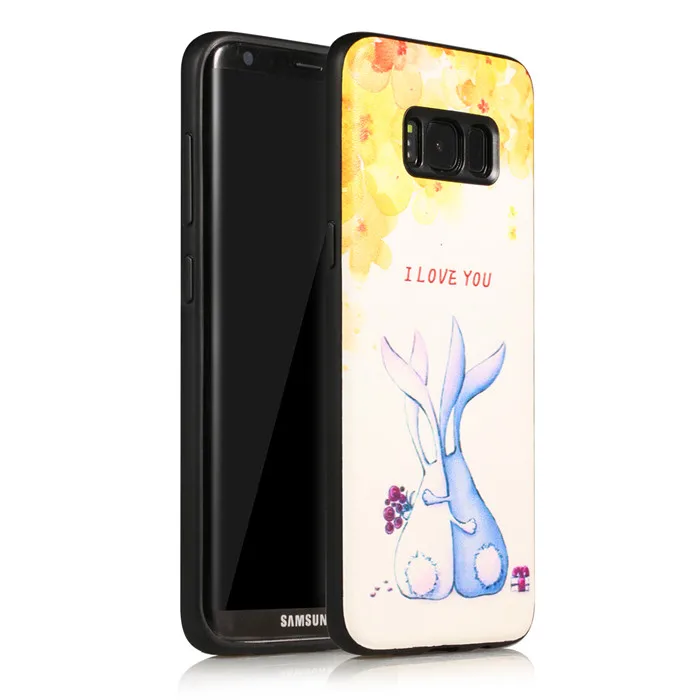 Роскошные Оригинальный дизайн печати PU чехол для Samsung Galaxy S8 5.8 &quotдюймов |