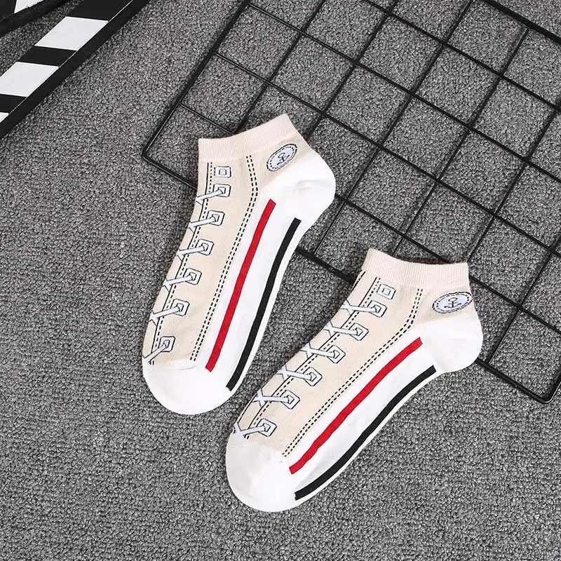 SP & CITY/летние забавные цветные женские носки для недели модные короткие из сухого