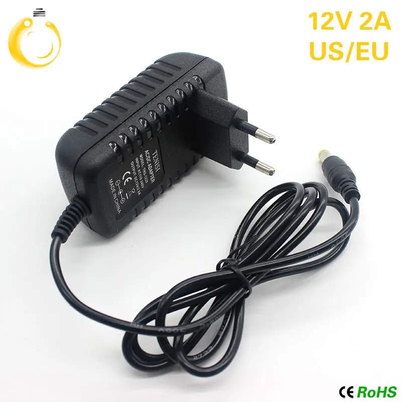 2017 безопасное зарядное устройство AC100V 240V К DC12V 2A 24W освещение Трансформатор