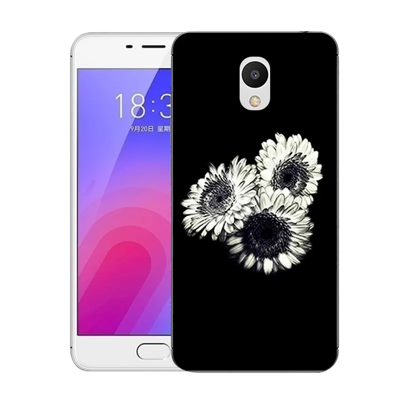 Чехол для Meizu M6 5 2 дюйма с принтом кокоса Мягкая силиконовая задняя накладка из