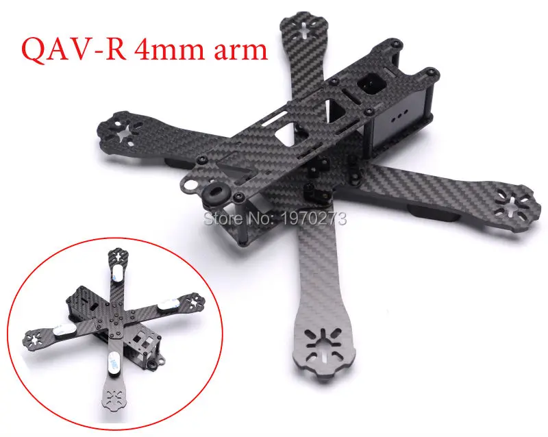 Новейший DIY мини Дрон FPV QAV R 220 мм 260 Квадрокоптер для перекрестных гонок 220/260 рамка