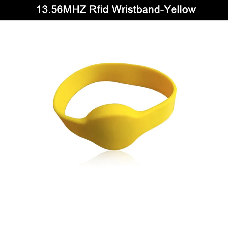 13,56 МГц RFID Водонепроницаемый Smart MF1108(S50 совместимый) ISO14443A силиконовый браслет - Цвет: OPTION4