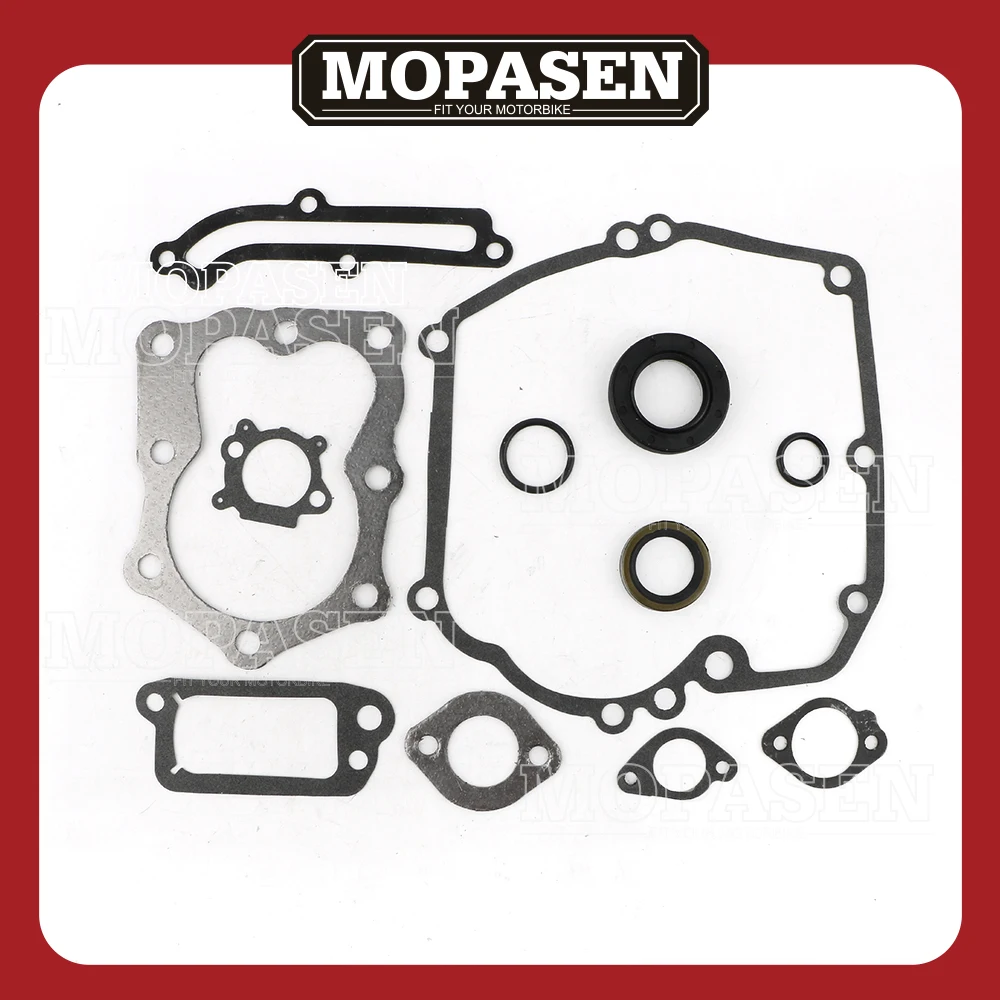 

Комплект прокладок двигателя для мотоцикла Briggs & Stratton 496117, заменяет аксессуары для мотоциклов #493263, запчасти для двигателя, бесплатная доста...