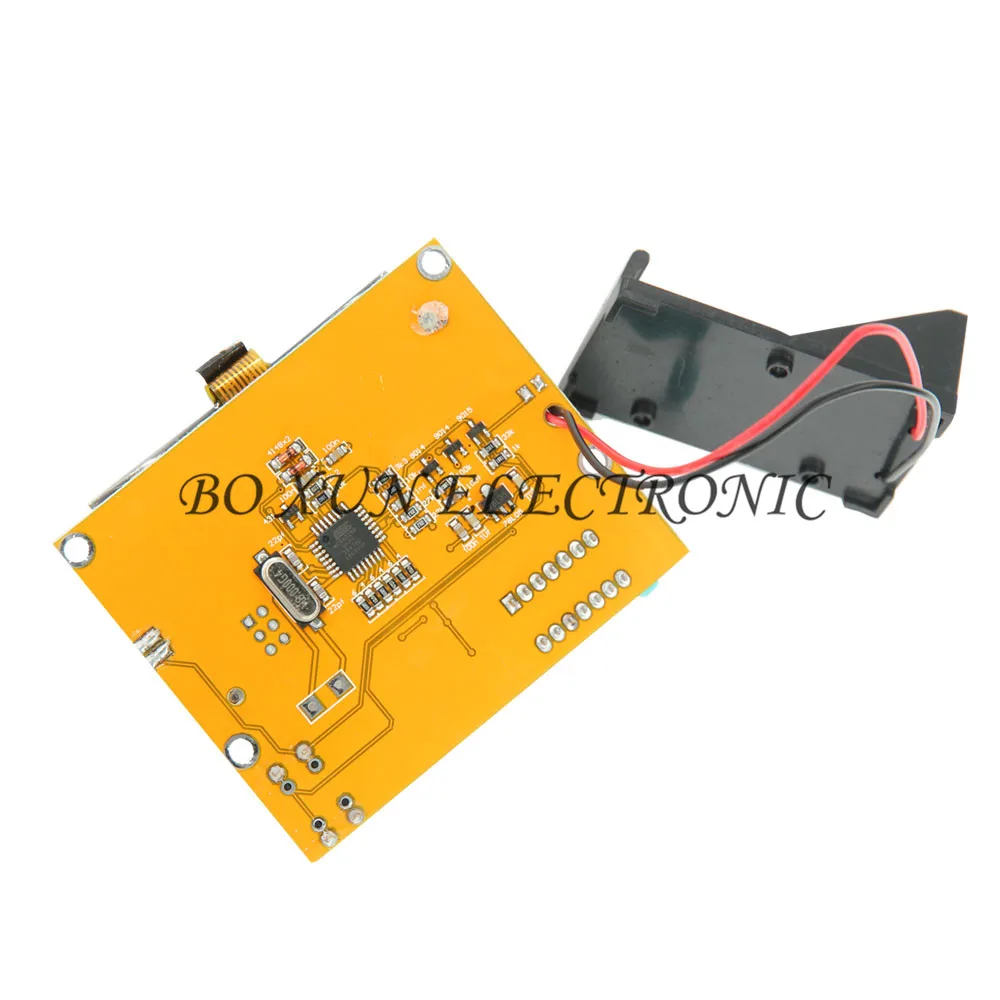 ЖК цифровой Транзистор тестер метр LCR T4 12864 9 в подсветка диод Триод Емкость ESR для