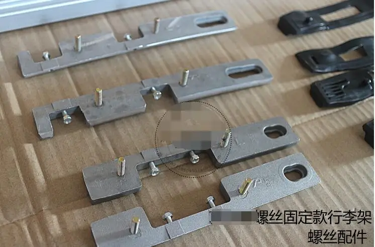 

car-styling Aluminum alloy Roof Rack Side Rails Bars Roof Racks a Pair case Fit For Nissan Qashqai 2016-2017