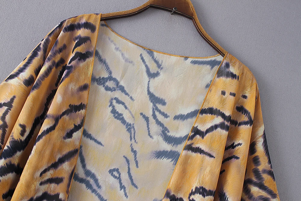 Женская длинная шифоновая накидка-кимоно, кардиган Blusa Feminina, повседневные рубашки, куртки, длинные пляжные накидки, топы blusa femin