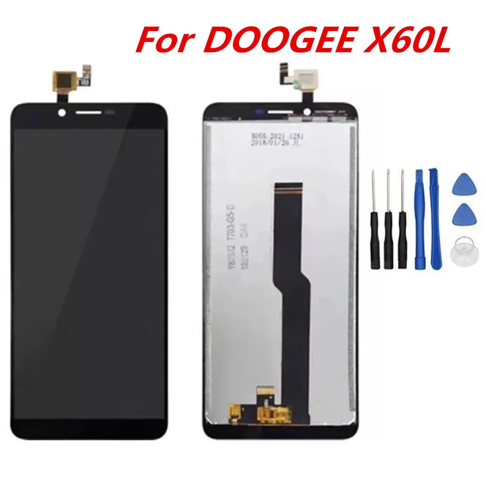 Инструменты для ремонта + оригинальные Стеклянные детали 5 ''Для DOOGEE X60L ЖК