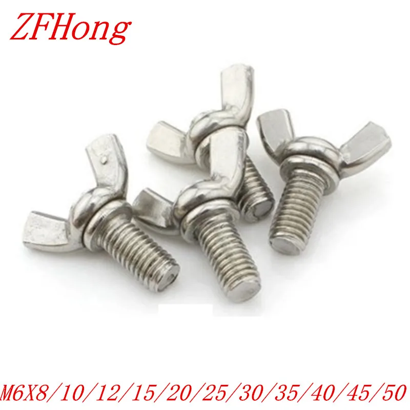 20 шт. винты из нержавеющей стали|butterfly bolts|wing boltm5 bolt |