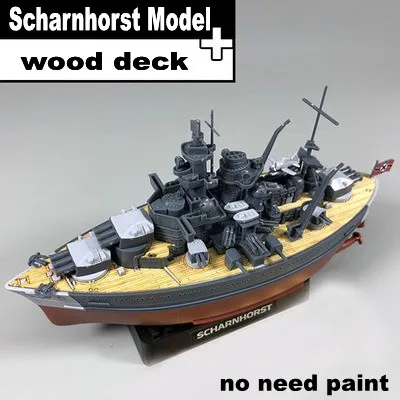 Набор для сборки моделей картонной лодки немецкий флот Scharnhorst Battleship строительные