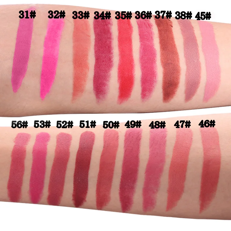 MISS ROSE 20 шт. матовая губная помада водостойкая макияж матовые губы пигмент