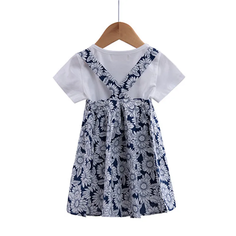 2 шт. детское летнее платье с принтом моркови | Детская одежда и обувь