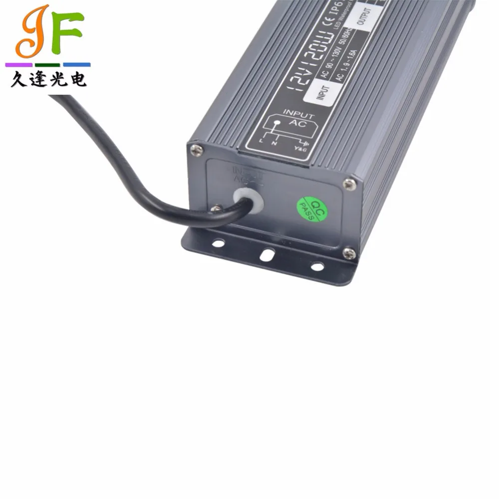 Водонепроницаемый трансформатор питания для светодиодного драйвера 90 ~ 130 В