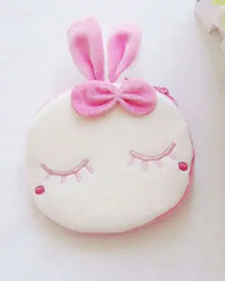 Портативная сумка для девушек с милым мультяшным рисунком монет кошелек чехол