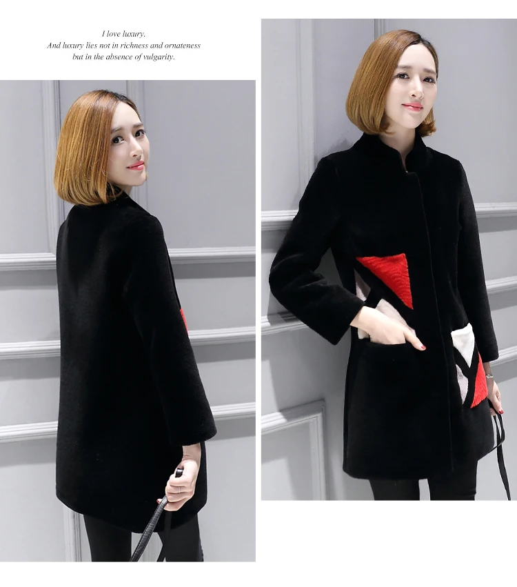AYUNSUE, женское меховое пальто, зимняя куртка, женская,, натуральная овчина, меховые пальто, длинные, теплые, Настоящая Шерсть, куртки, пальто 6803
