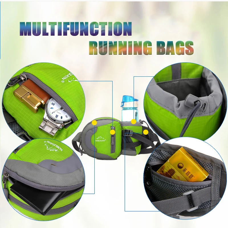 Новый 4L multi-function походный чайник Сумки на пояс сумки путешествия фитнес для