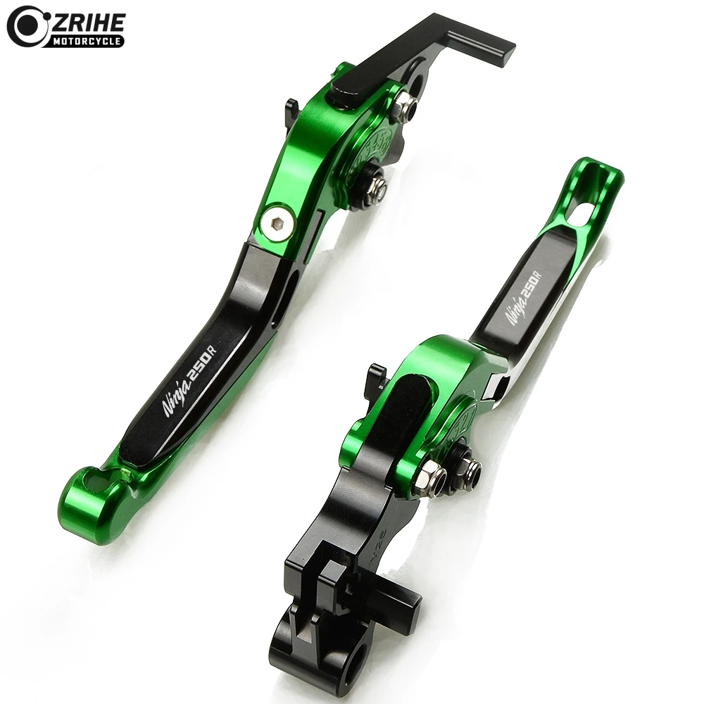 CNC новые регулируемые мотоциклетные тормозные рычаги сцепления для Kawasaki Ninja 250R