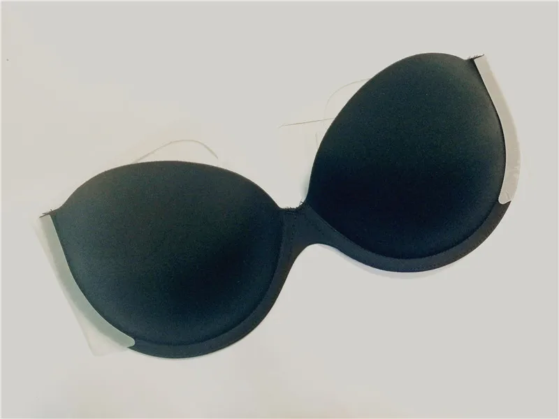 100 pcs Sexy Gathering Invisible Bras Bralette Underwear Women Push Up Strapless Bra Wedding Brassiere Underwired Back Band Bras
