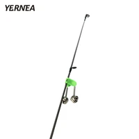 yernea 5 pcslot carp fishing rod bite alarms fishing bells rod fishing alarm clamp tip clip bells ring green plastic