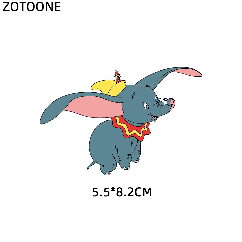 Термонаклейка ZOTOONE с животными на одежду термопереводная наклейка сделай сам