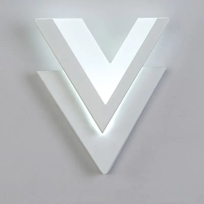 Современная светодиодный ная настенная лампа для ванной спальни 12 Вт настенное