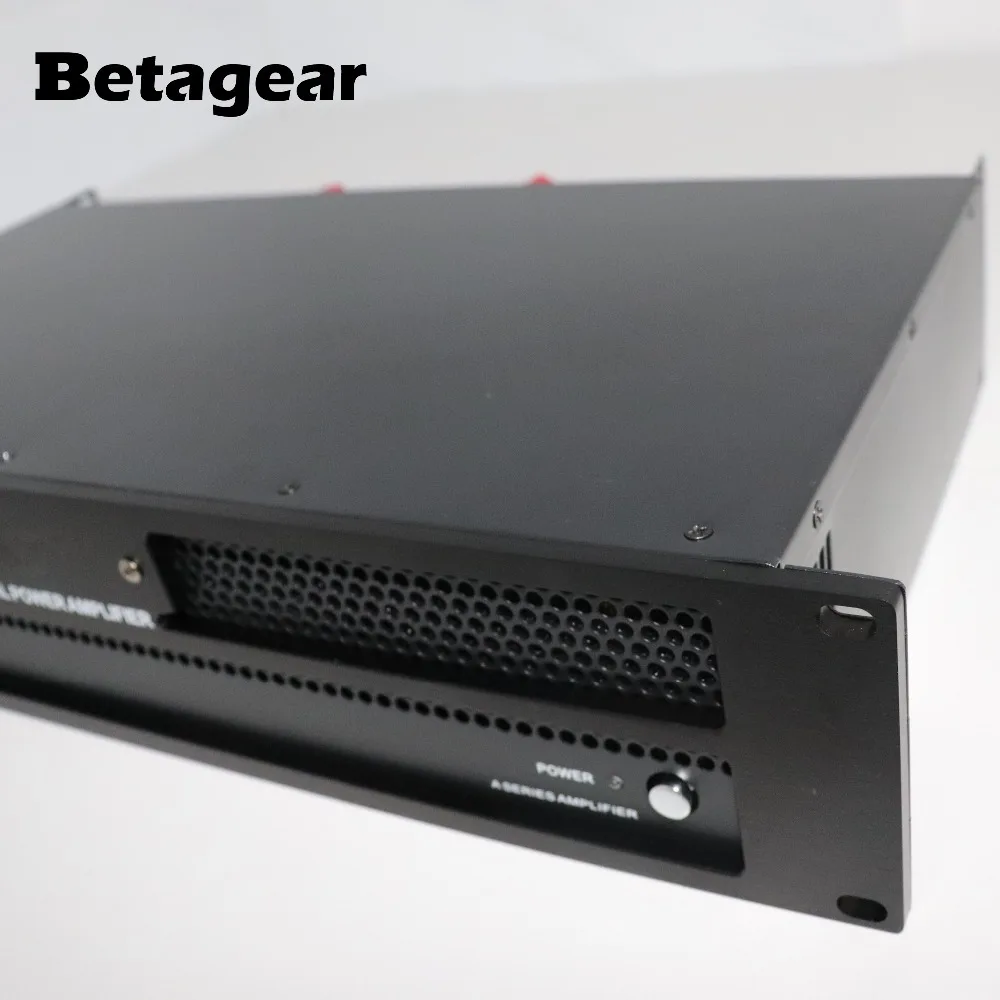 Betagear AMP800 профессиональный сценический усилитель мощности 800 Вт+ 800 Вт усилитель мощности 1200 Вт* 2@ 4 Ом аудио усилитель высокой мощности