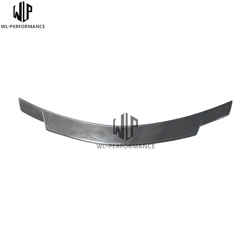 C Класс углеродного волокна задние крылья багажник спойлер для губ автомобильный