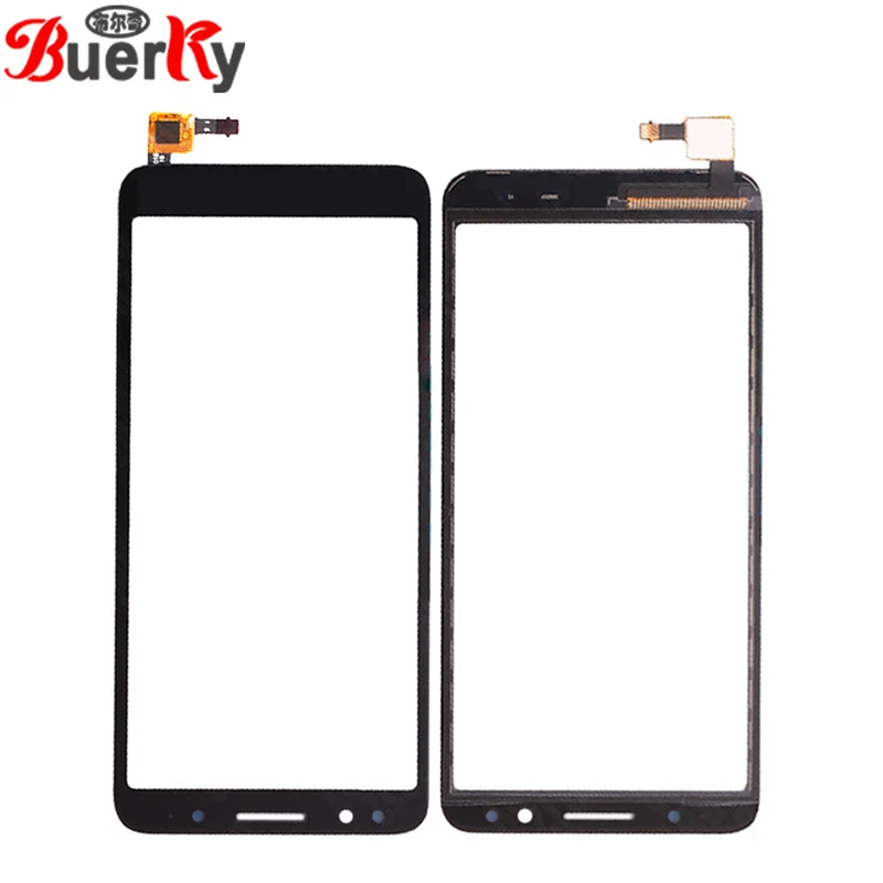 BKparts 5 шт. для Alcatel 1X 5059D 5059A 5059I 5059X 5059Y OT5059 сенсорный экран сенсорная панель стекло