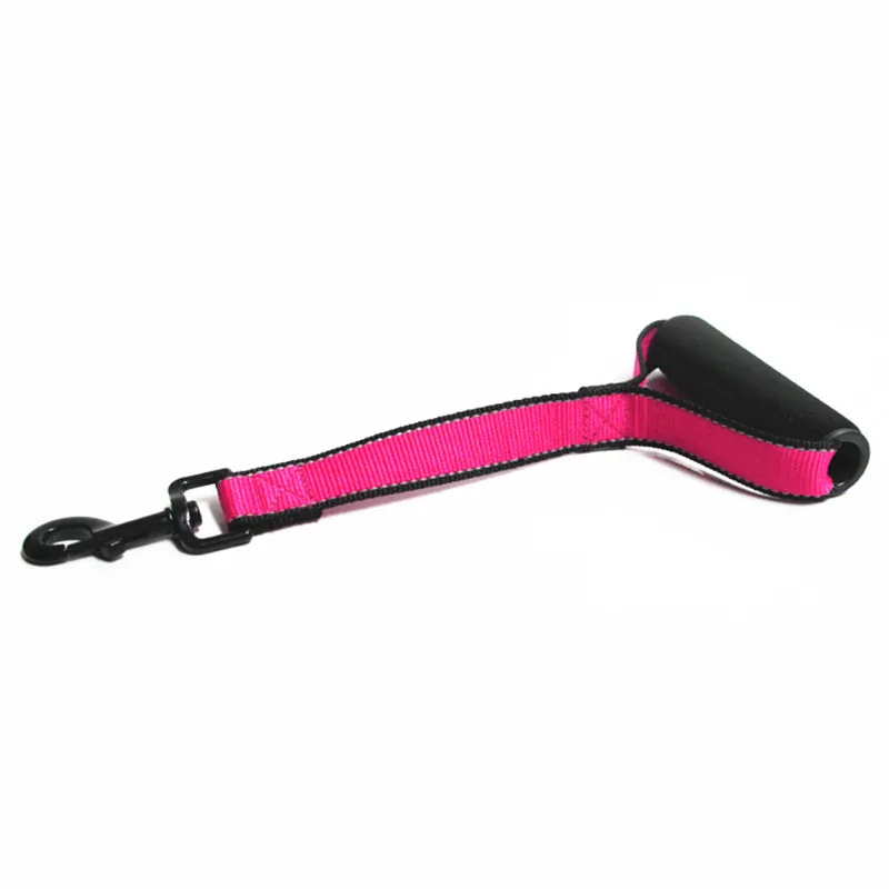 30cm pink Славный KEK собачий жгут для больших собак, Светоотражающий Жилет для домашних животных, мягкий уличная спортивная жгут для собак Husky, сверхмощный L - Цвет: 30cm pink