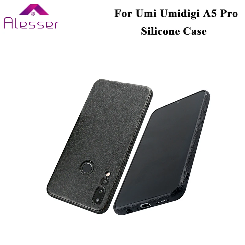Силиконовый чехол Alesser для Umidigi A5 Pro мягкая защитная задняя крышка противоударный