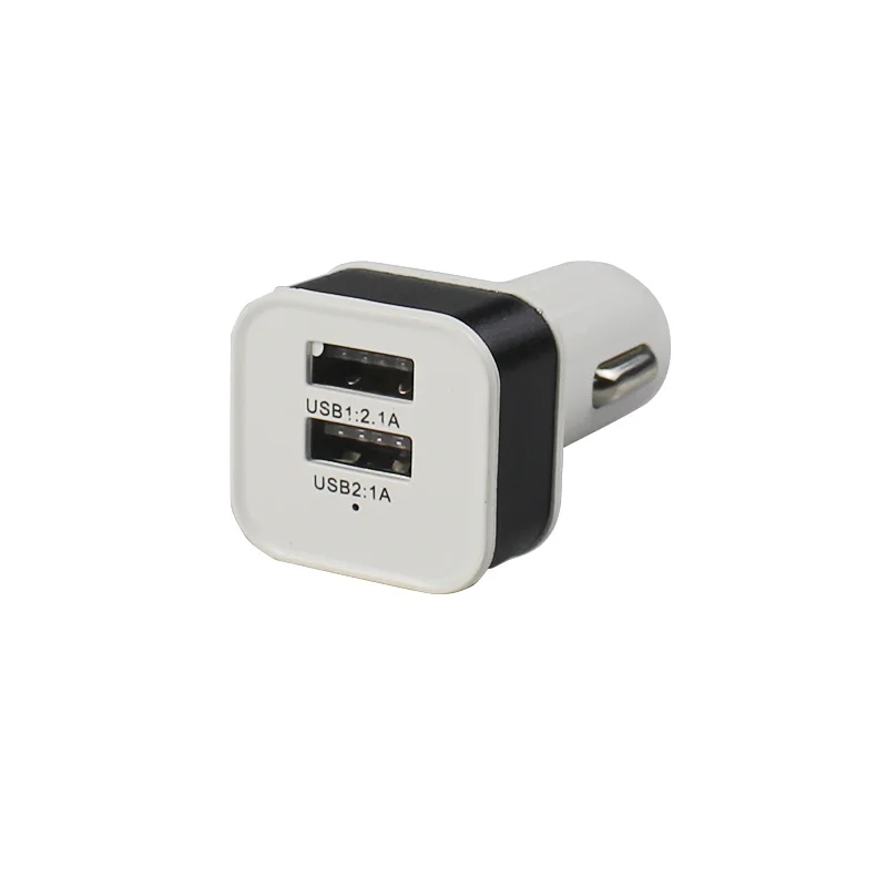 ZOLIZDA 2 в 1 USB Автомобильное зарядное устройство Зарядка Зажигалка на