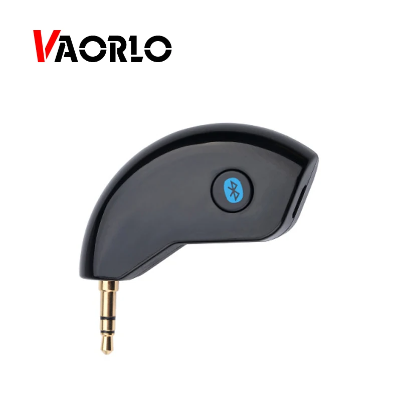 

VAORLO Bluetooth Audio Receiver AUX PORT Car Kit Wireless Adapter 3.5mm Stereo Music Bluetooth Receivers Handsfree For Speaker
