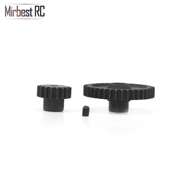 Сталь Металл diff основная Шестерня 38T &amp мотор шестерни 17T для RC 1/18 WLtoys A949 A959 A969 A979
