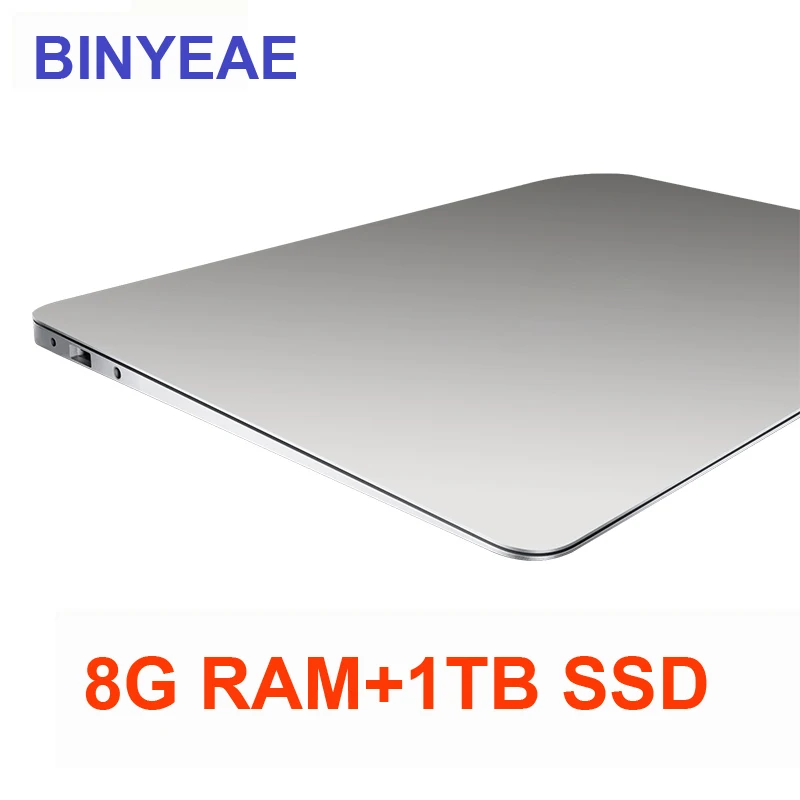 15,6 дюймовый ноутбук с 8G ram 1 ТБ SSD Игровые ноутбуки ультрабук intel j3455 четырехъядерный ноутбук 1920*1080P FHD нетбук