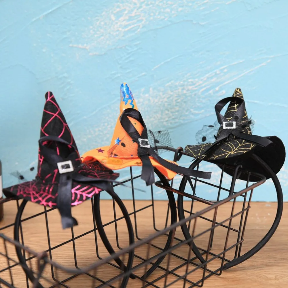 Хэллоуин ободок с ведьмой дети взрослые Вечерние наряды шляпы украшение головы