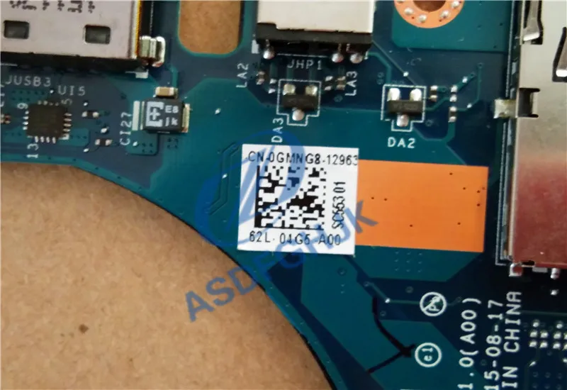 Оригинальная новая для DELL 7510 Правосторонняя USB аудио SD-плата GMNG8 0GMNG8 Φ 100% тест ОК