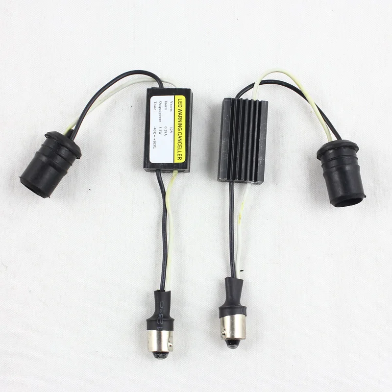 2 шт. автомобильная светодиодная лампа декодер T10|warning canceller|t10 led lampt10 ba9s |