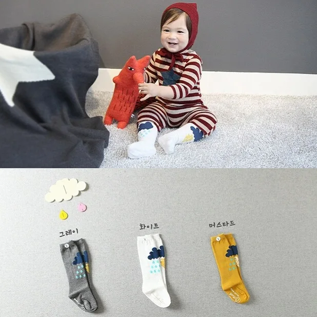 12 пар зимние Хлопковые гольфы для маленьких девочек и мальчиков детские с