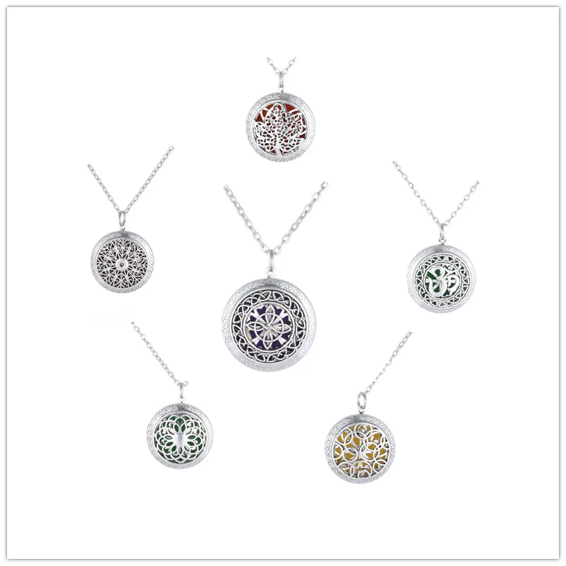 6 шт микс винтажный 3D узор резной ароматерапия эфирное масло диффузор медальон