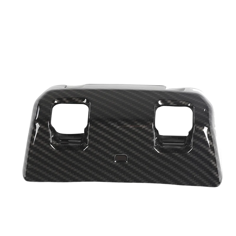 Carbon Fiber SHINEKA интерьерные молдинги для jeep wrangler jl аксессуары переключатель заднего стекла украшение для jeep wrangler jl - Название цвета: Carbon Fiber