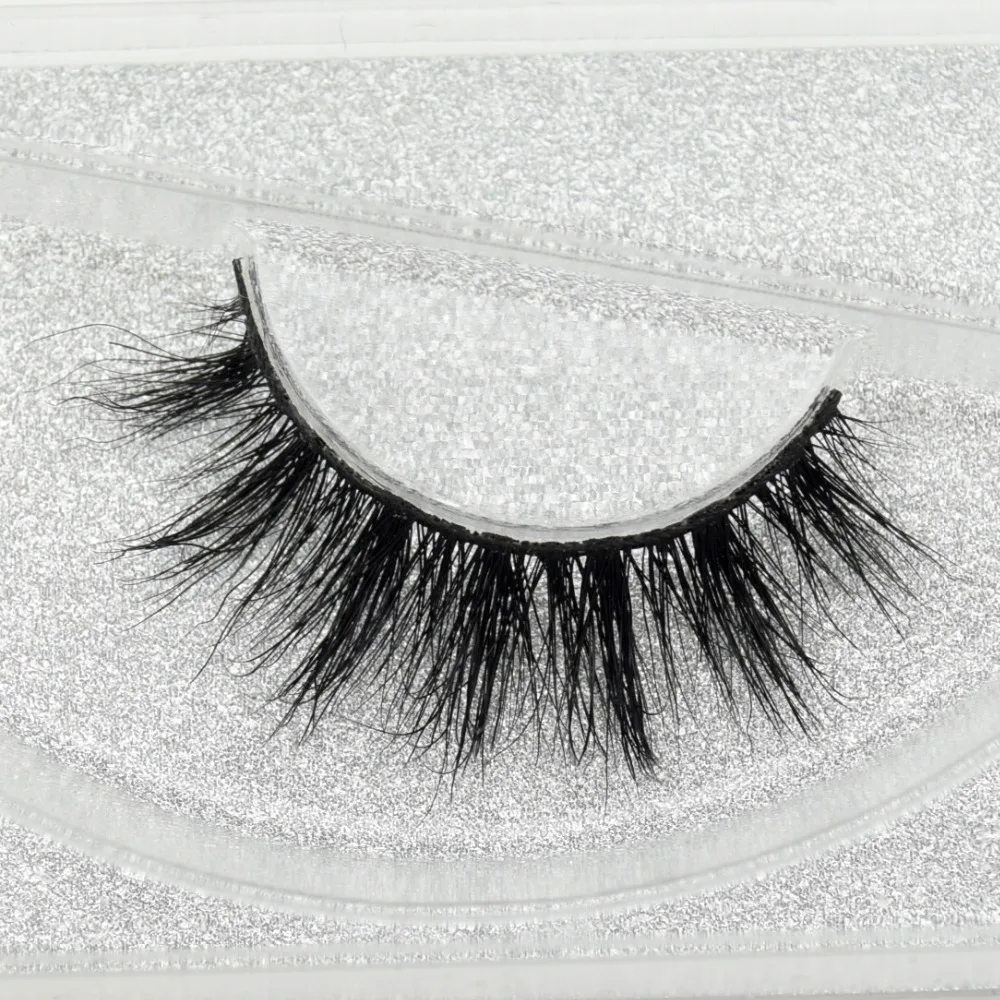

3D Real Mink Lashes Fur False Eyelashes Strip Thick Fake Faux Eye Lashes Makeup Beauty 100% Handmade Glitter Packing D104