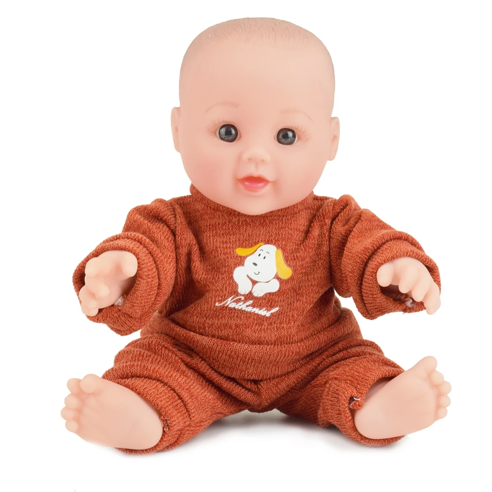 Маленький лысый! 12 дюймов черные модные детские куклы reborn мягкая игрушка девочка