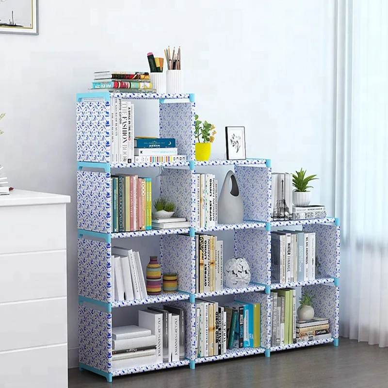 Kaidi Three Rows Simple Modern Student Children Bookshelf Creative Combination Storage Cabinet | Мебель