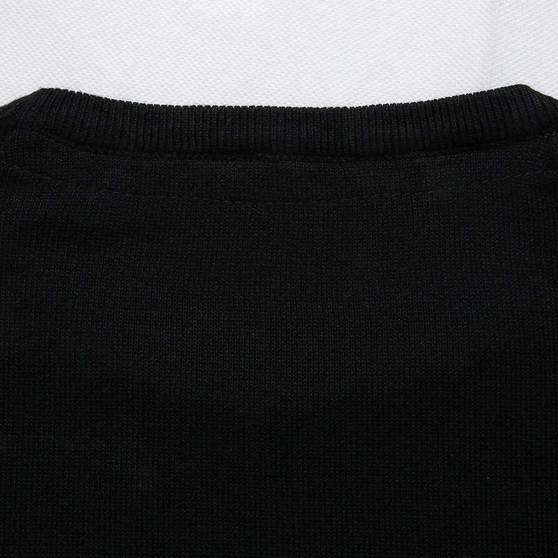 Мужской свитер в полоску с круглым вырезом и длинными рукавами|Джемперы| |