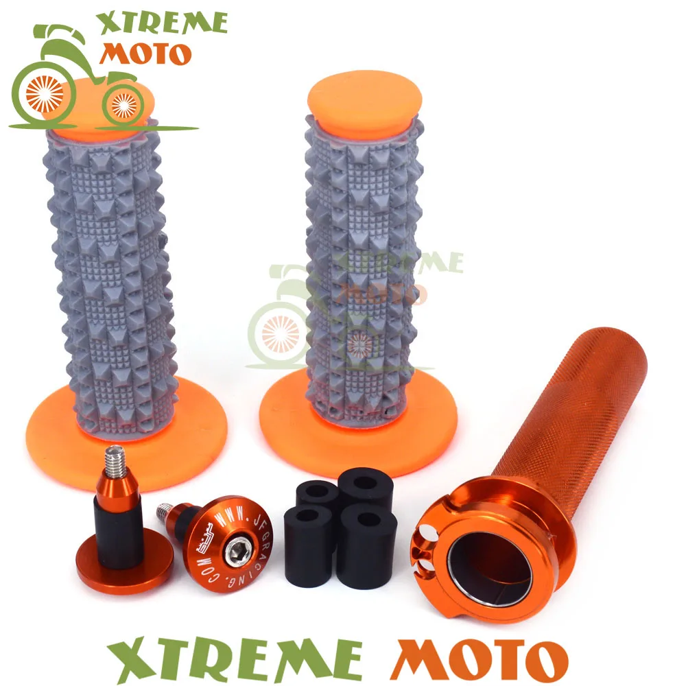Алюминиевые резиновые 22 мм заглушки для руля KTM SXF XCF EXCF XCFW EXC XCW 250 350 450 SXR 400 530|twister