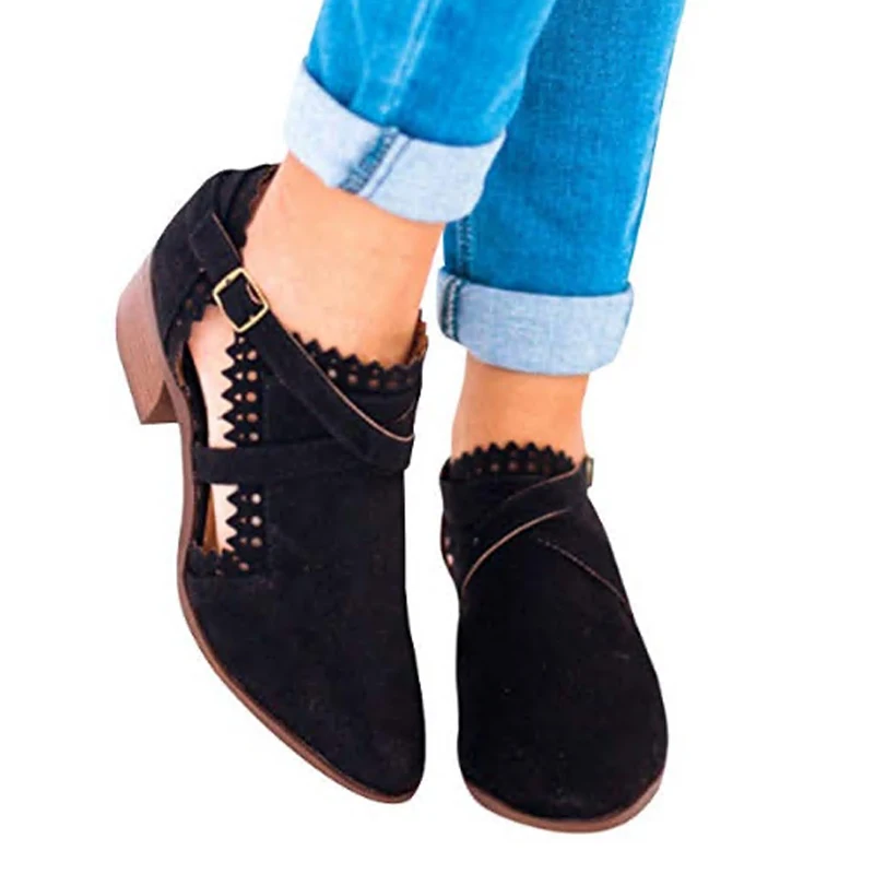 Женские сандалии гладиаторы босоножки на толстом каблуке с пряжкой летние