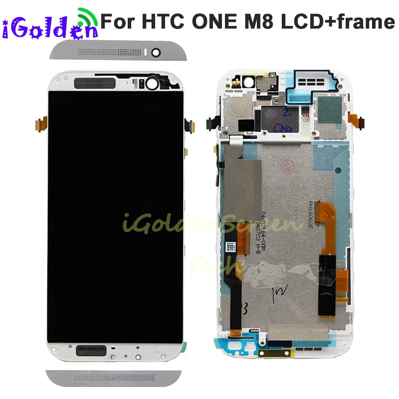 Черный экран 5 0 дюйма для HTC M8 One 831c ЖК-дисплей сенсорный дигитайзер сенсорное