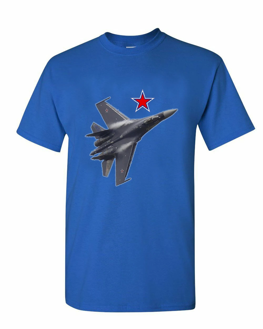 Сухой Su 30 Flanker C русская Air Force Jet футболки S 3XL|Мужские футболки| |