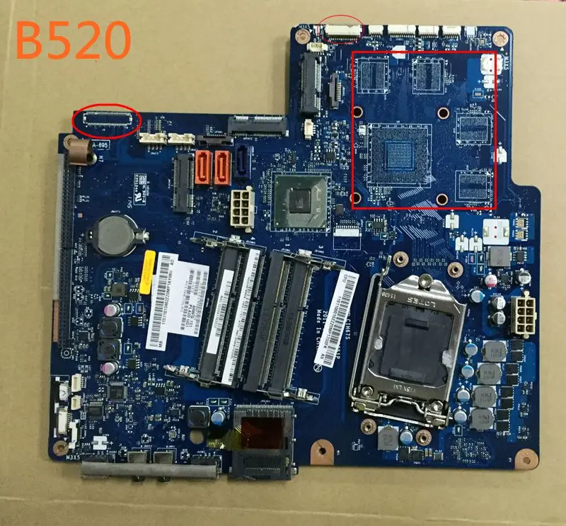 Материнская плата для Lenovo B520 материнская AIO CIH67S PLA00 LA 6951P 100% протестирована